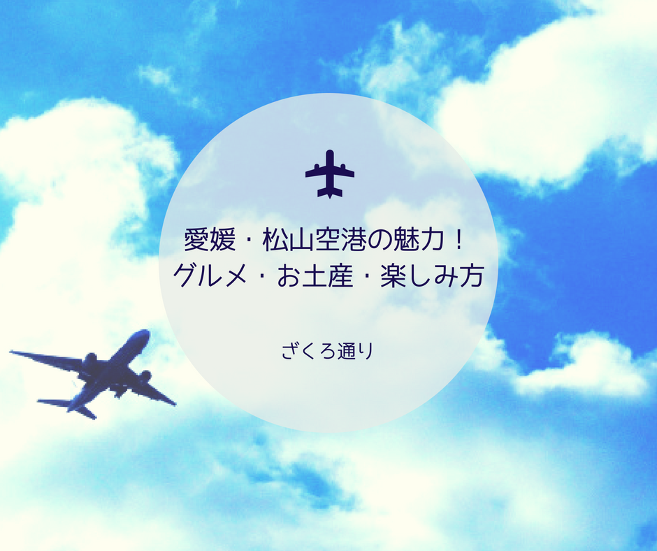 愛媛県松山空港のイメージ